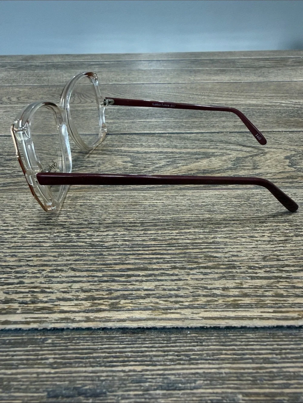 VTG Sophia 457 Loren Eyeglass Frames Zyloware Made in USA STUNNING! 1980’s